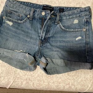 Lucky Brand 6/28 Boyfriend Jean Shorts